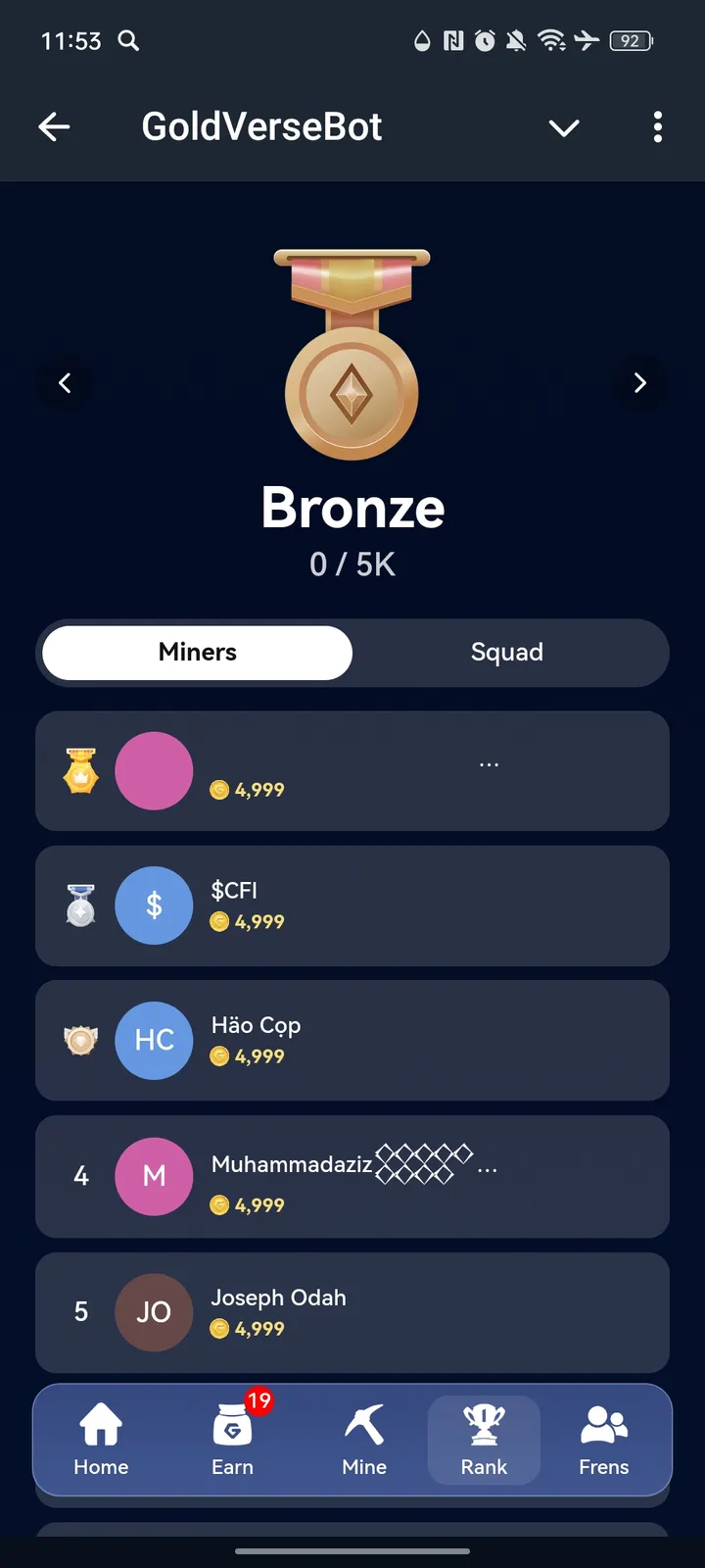 GoldVerseBot — Screenshot 4