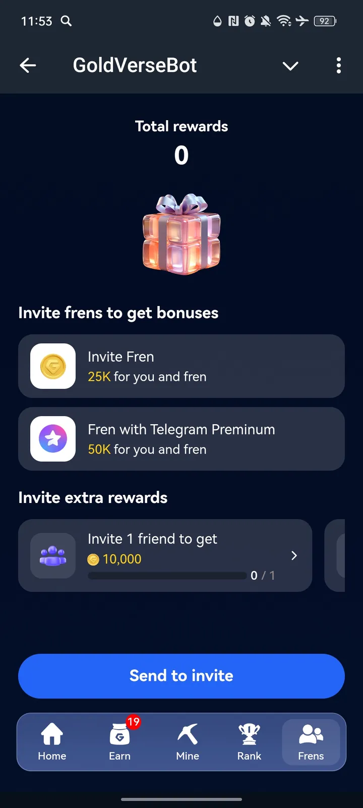 GoldVerseBot — Screenshot 5