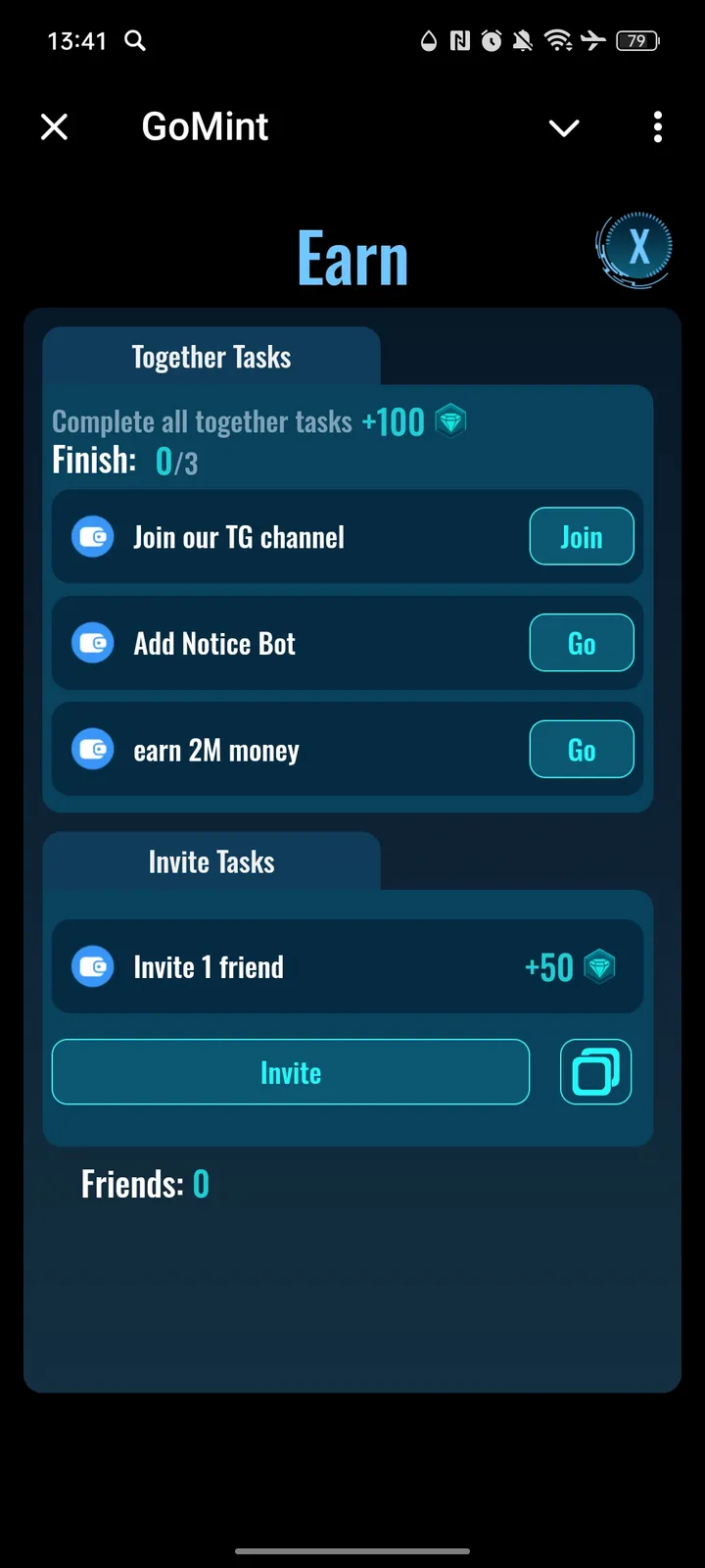 GoMint — Screenshot 2