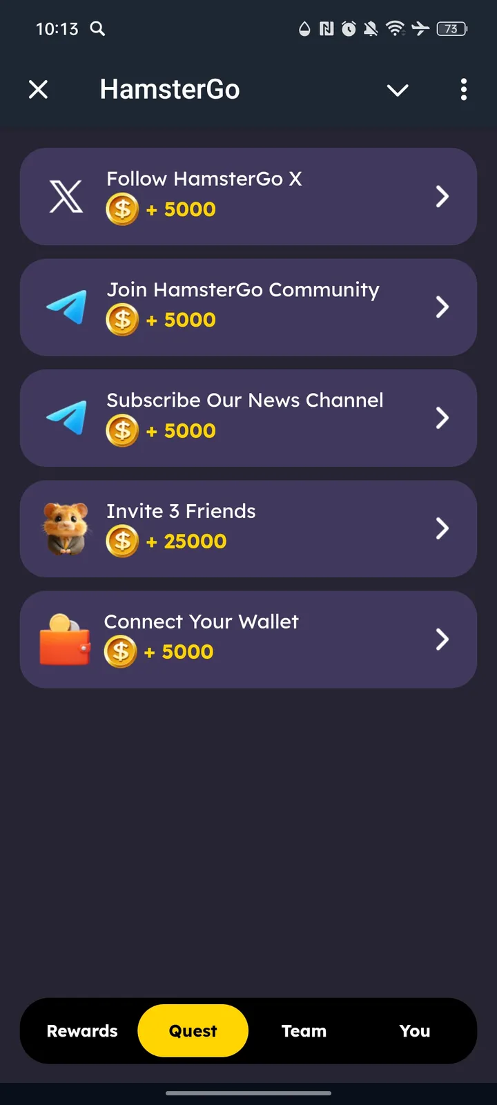 HamsterGo — Screenshot 2