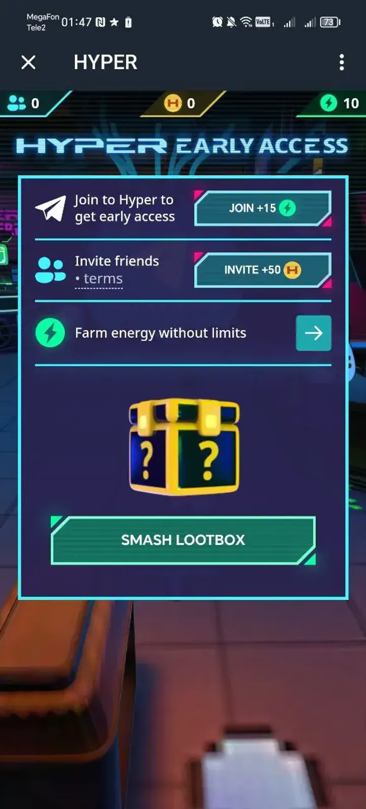 HYPER — Screenshot 2