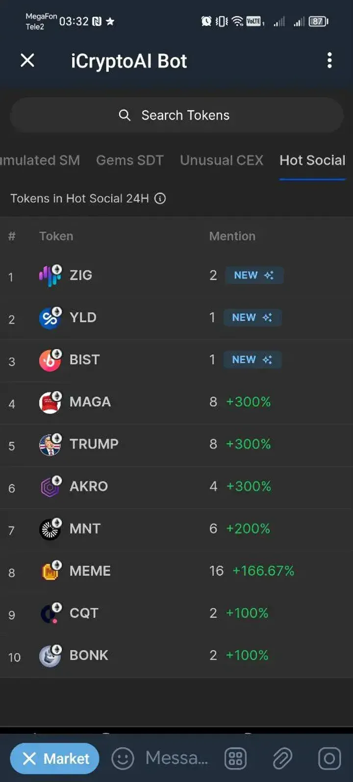 iCryptoAI Bot — Screenshot 3