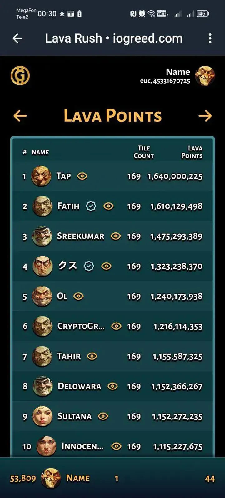 Lava Rush • iogreed.com — Screenshot 3