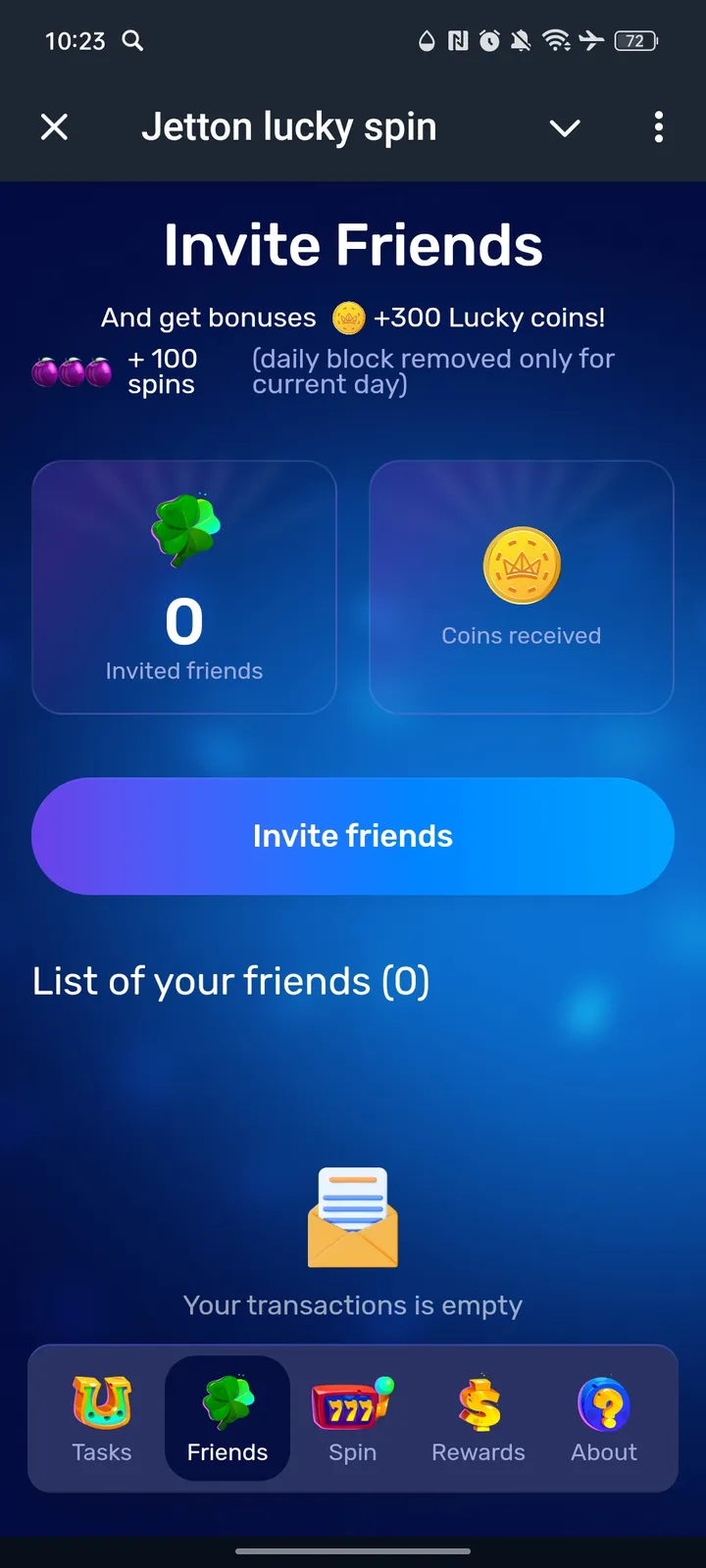 Jetton lucky spin — Screenshot 2