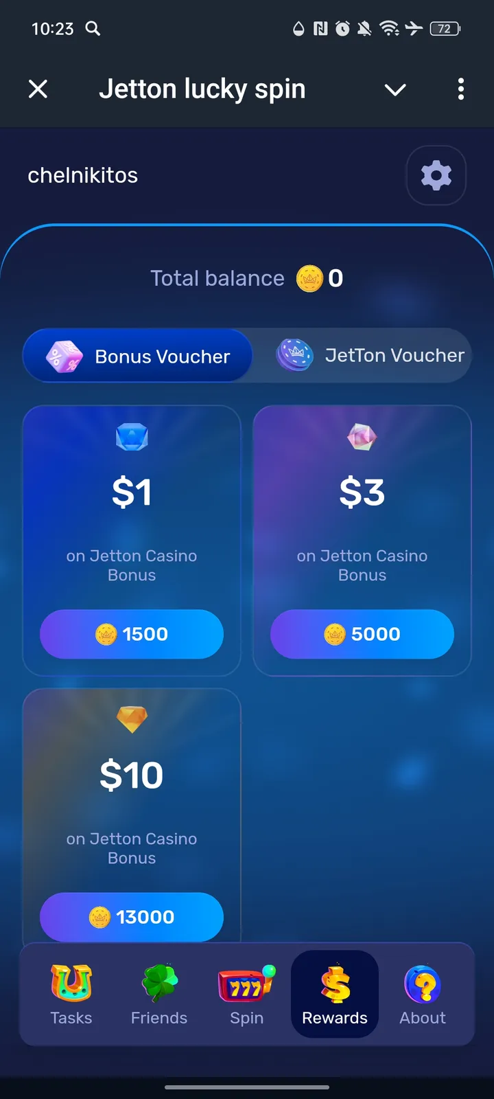 Jetton lucky spin — Screenshot 4