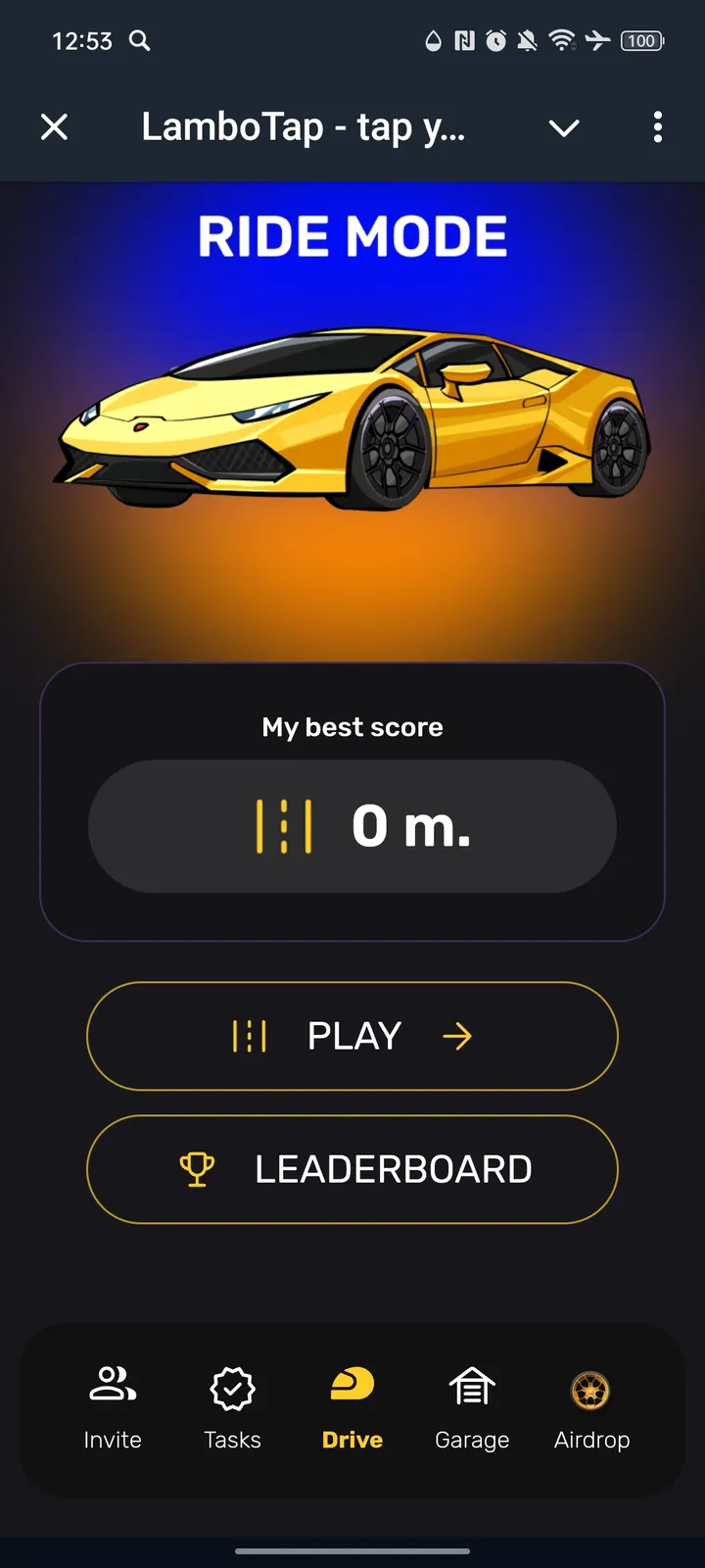 LamboTap - tap your way to a LAMBO 🏎 — Screenshot 1