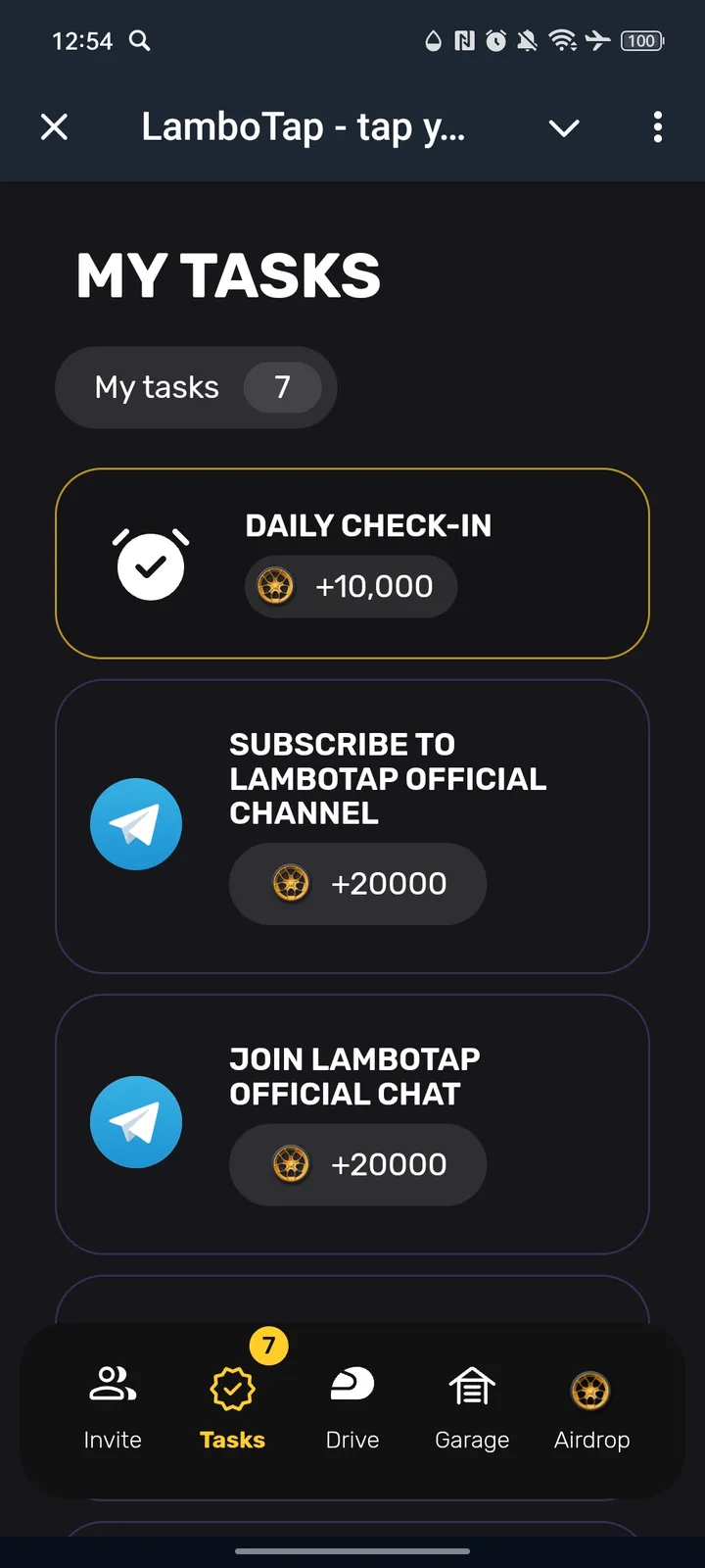 LamboTap - tap your way to a LAMBO 🏎 — Screenshot 2