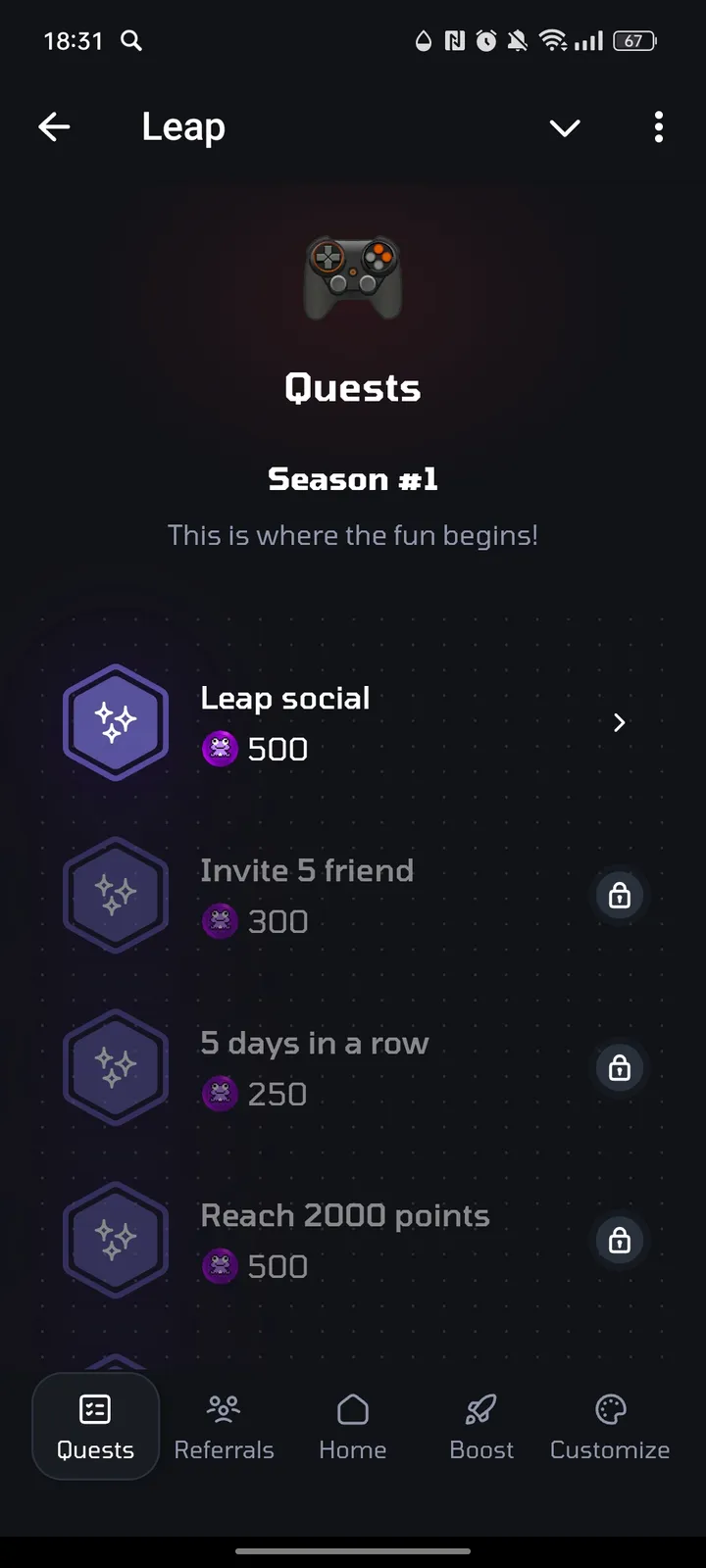 Leap — Screenshot 6