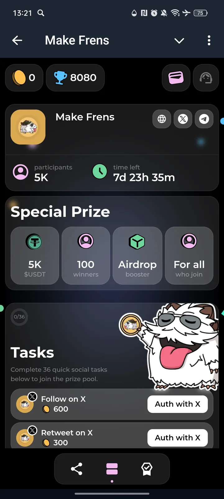 Make Frens — Screenshot 1