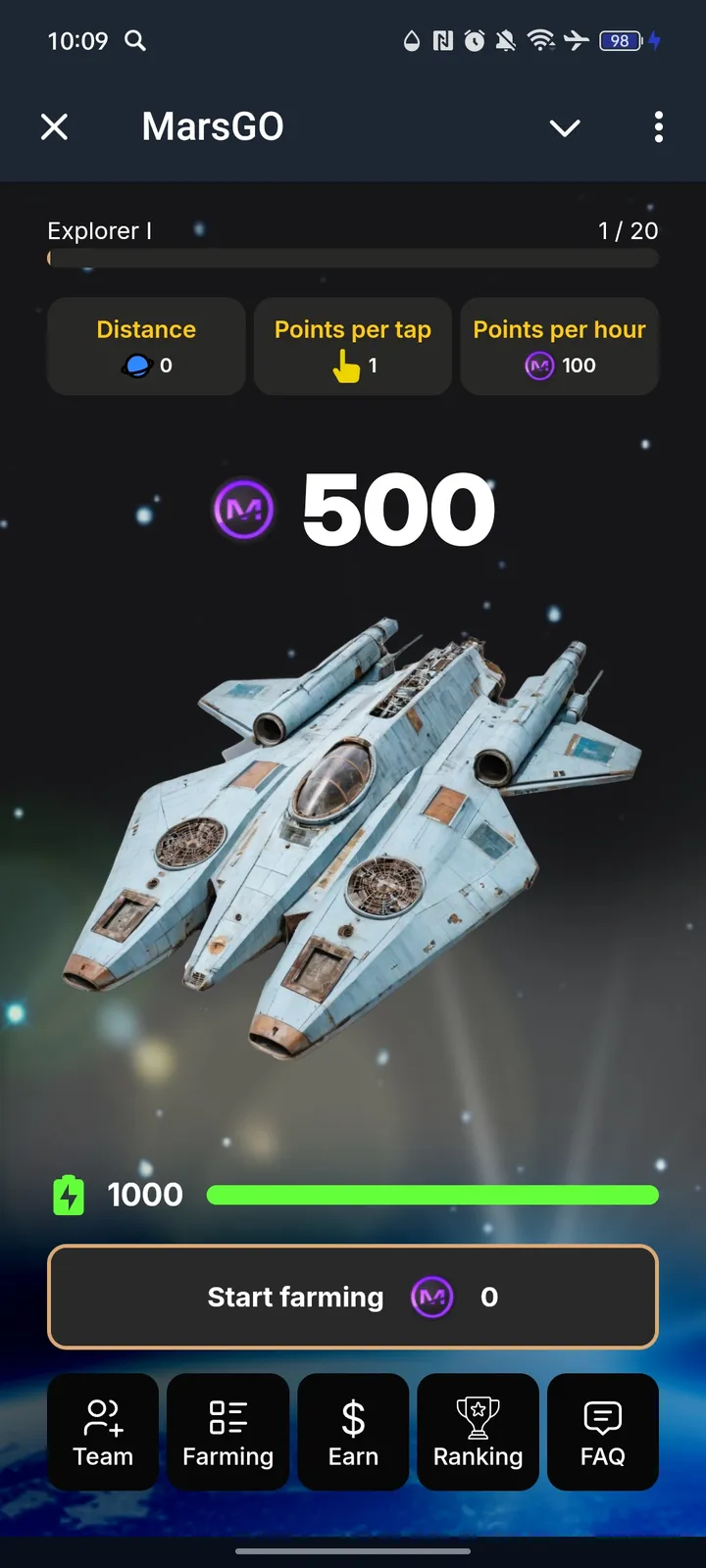 MarsGO — Screenshot 1