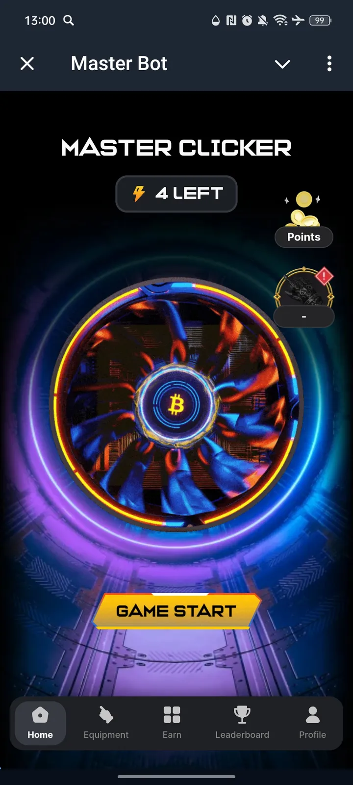 Master Bot — Screenshot 1