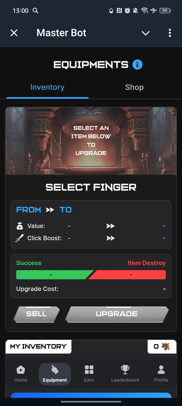 Master Bot — Screenshot 2