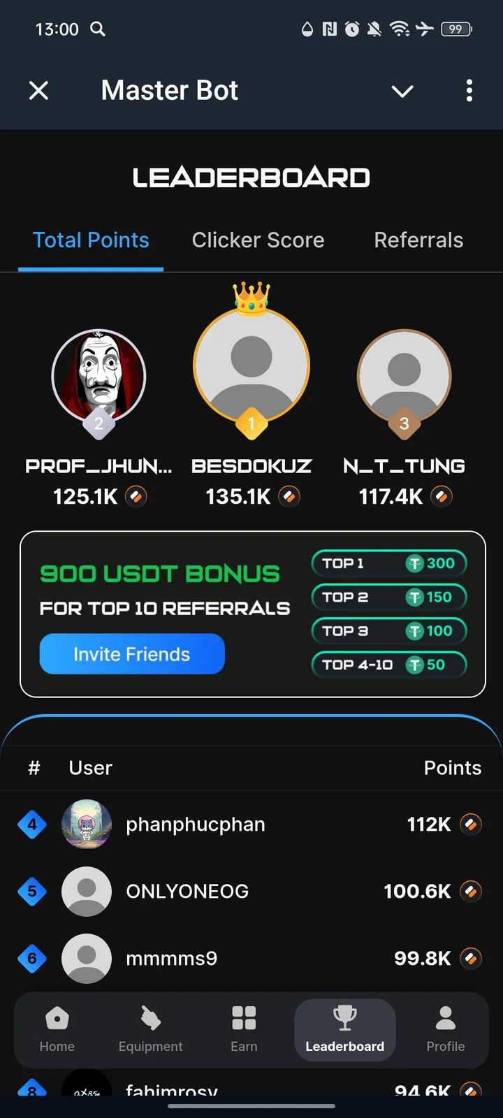 Master Bot — Screenshot 4