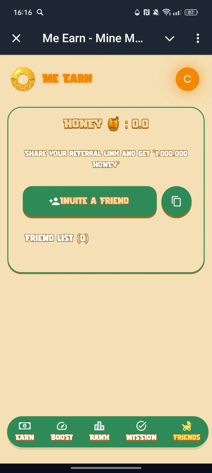 Me Earn - Mine MEA — Screenshot 5