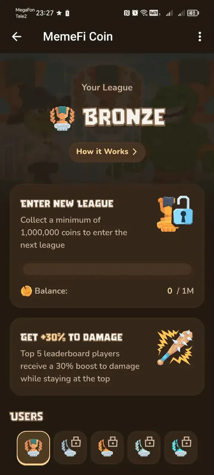 MemeFi Coin — Screenshot 1