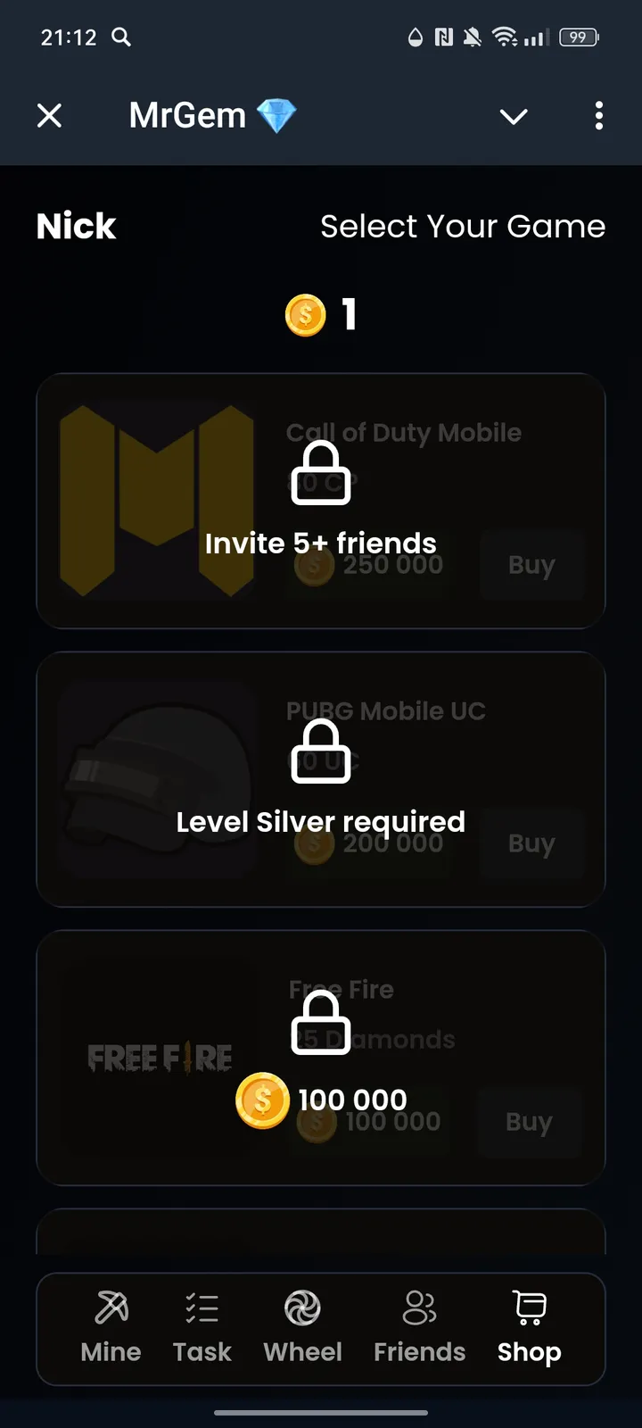 MrGem 💎 — Screenshot 5