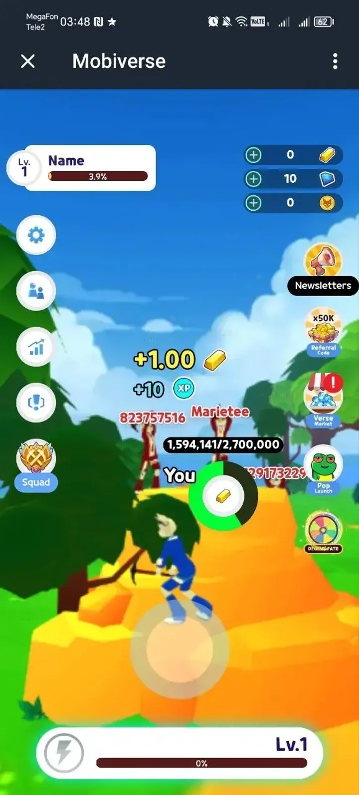 Mobiverse — Screenshot 1