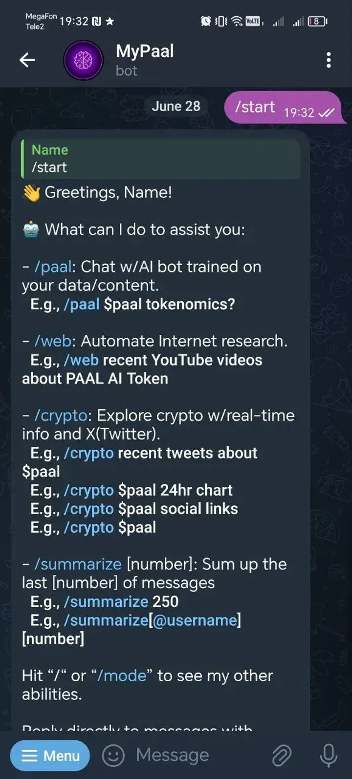 MyPaal — Screenshot 1