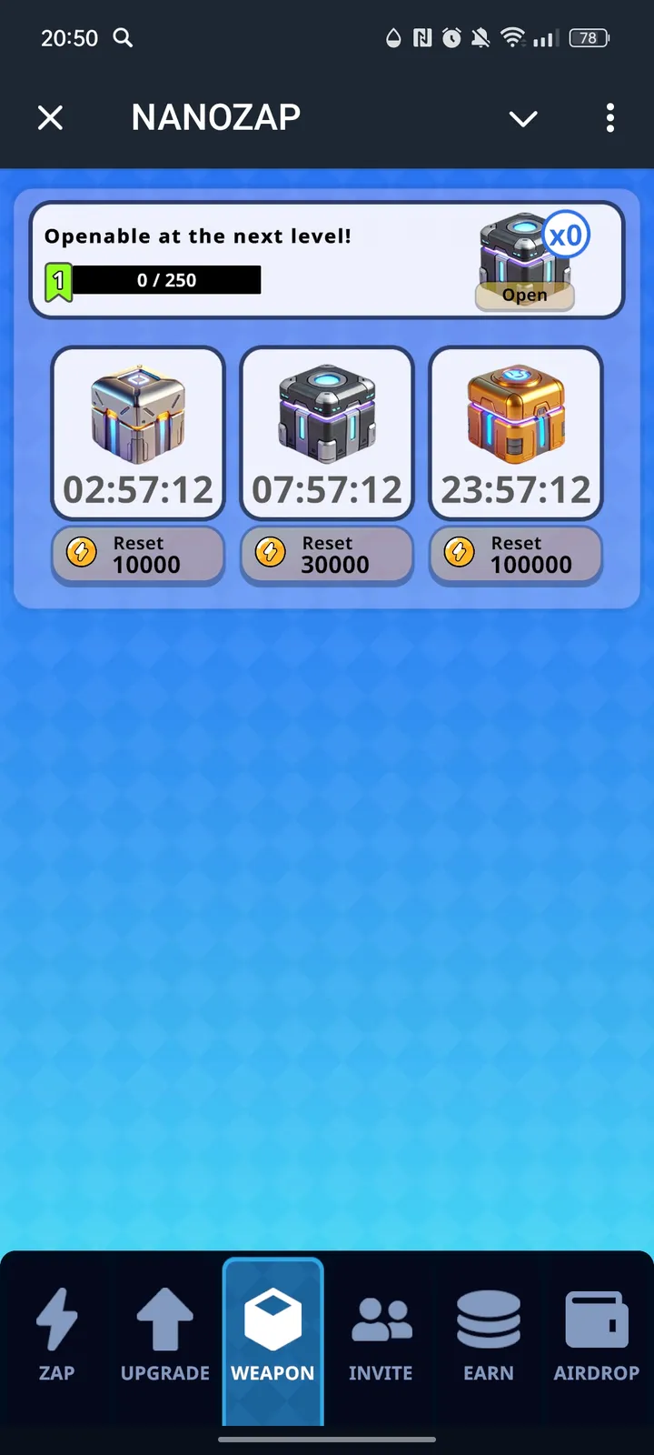 NANOZAP — Screenshot 3