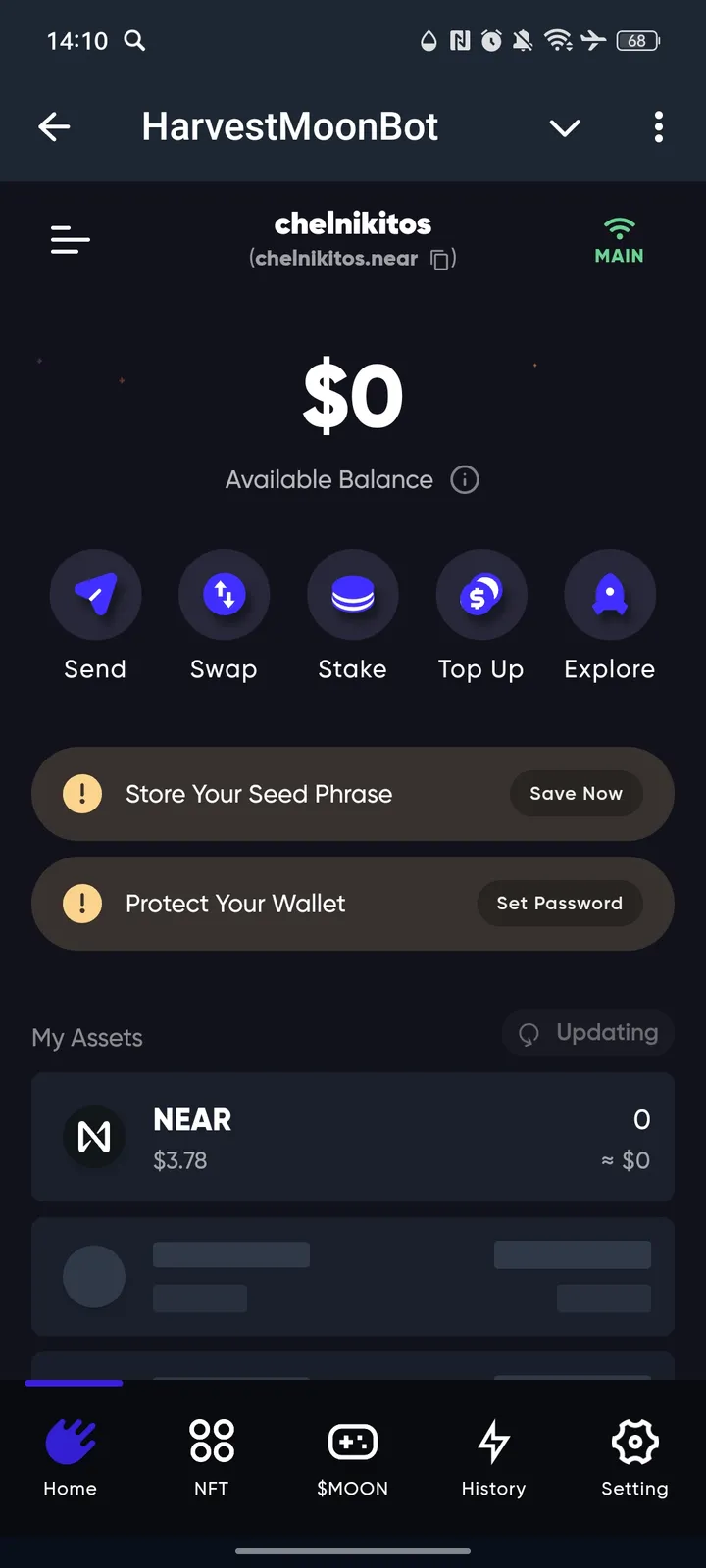 HarvestMoonBot — Screenshot 1