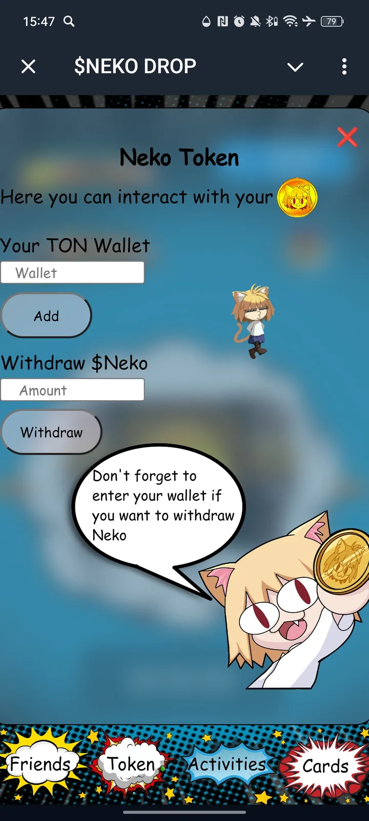 $NEKO DROP — Screenshot 2