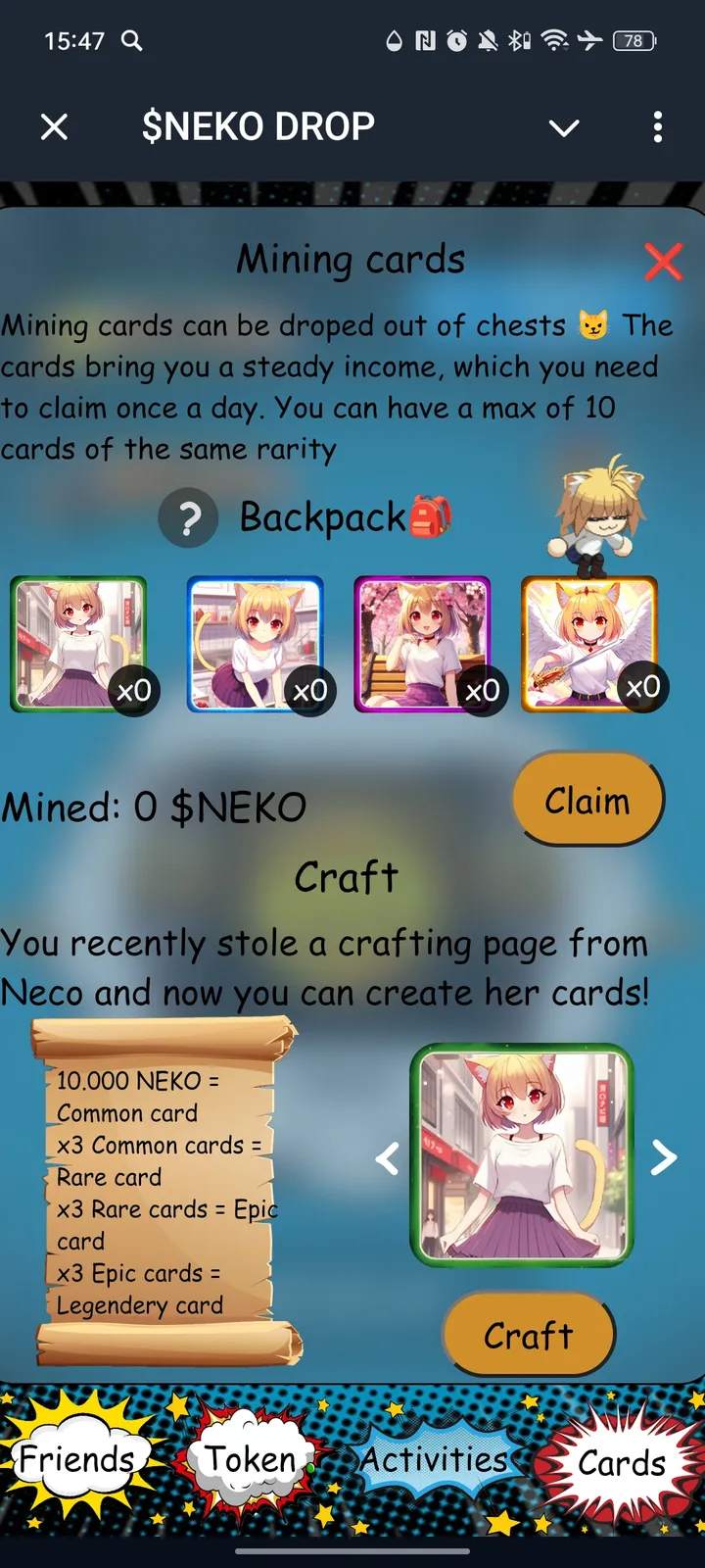 $NEKO DROP — Screenshot 4