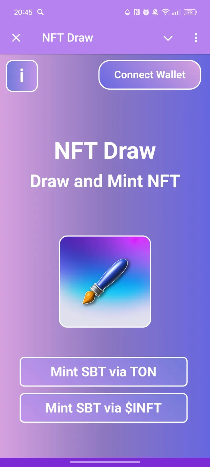 NFT Draw — Screenshot 1