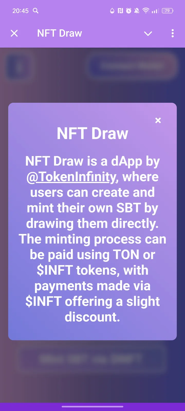 NFT Draw — Screenshot 2
