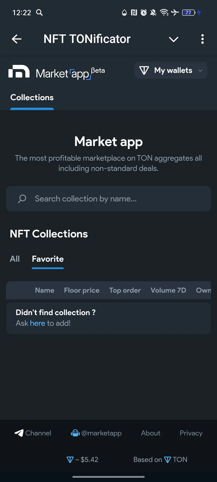 NFT TONificator — Screenshot 3