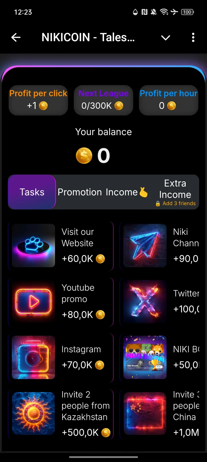 NIKICOIN - Tales of Telegramia — Screenshot 2