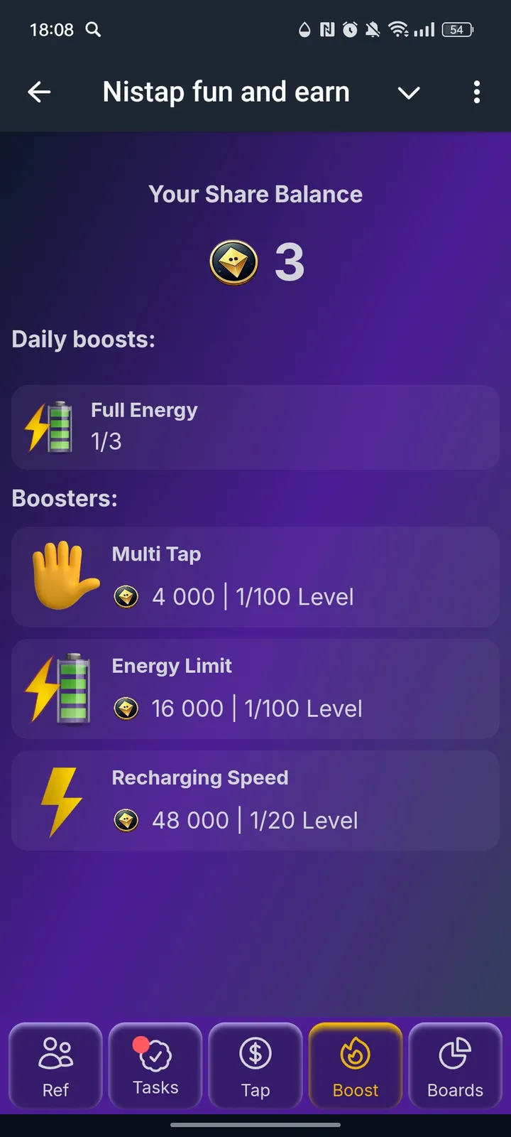 Nistap fun and earn — Screenshot 3