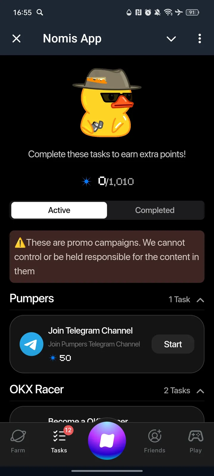 Nomis App — Screenshot 2