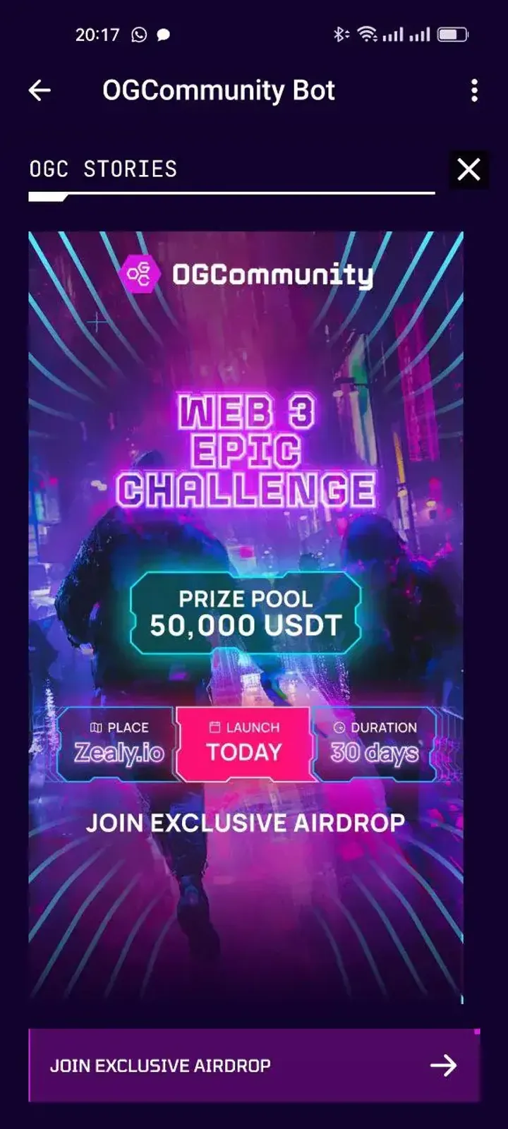 OGCommunity Bot — Screenshot 2