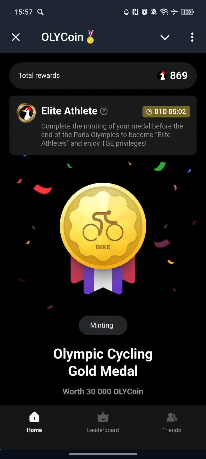 OLYCoin🏅 — Screenshot 1