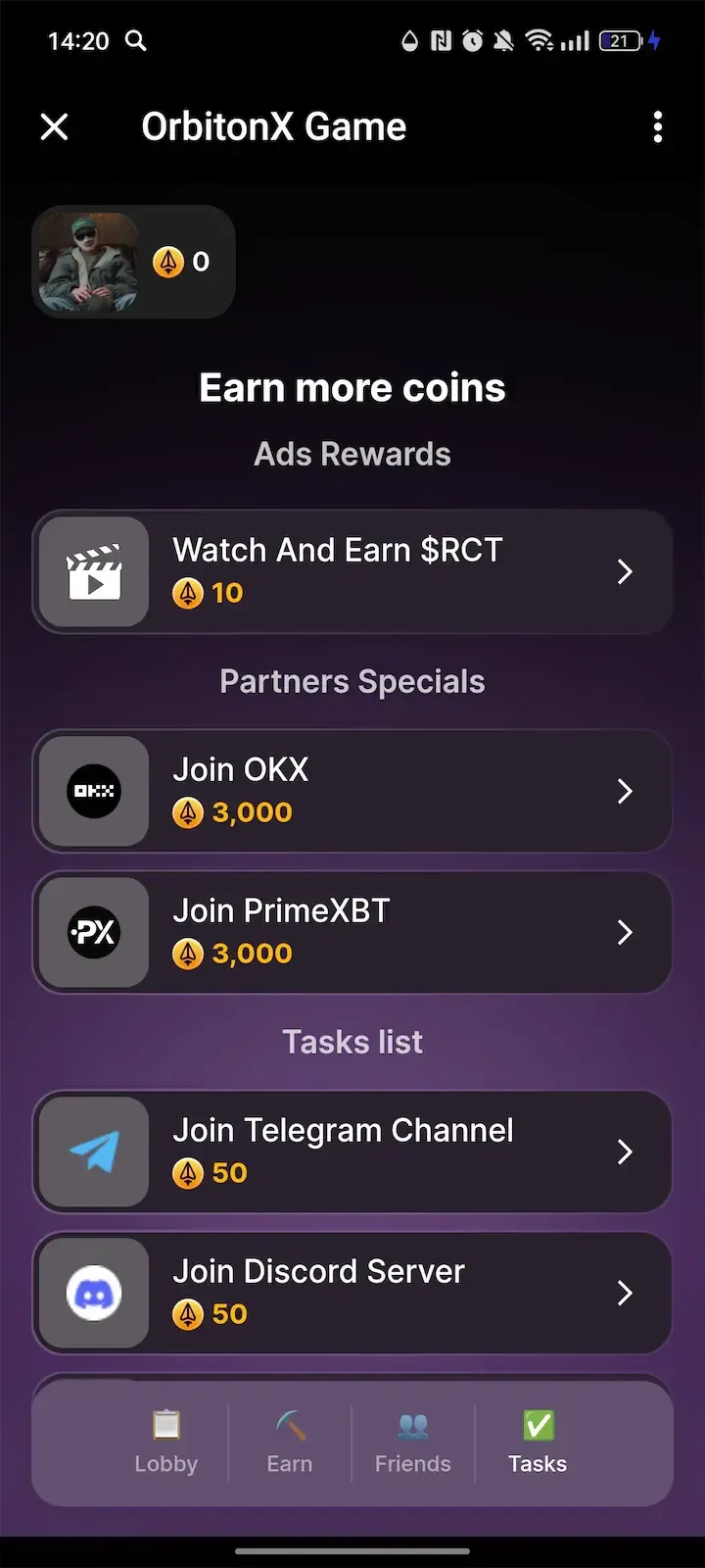 OrbitonX Game — Screenshot 3