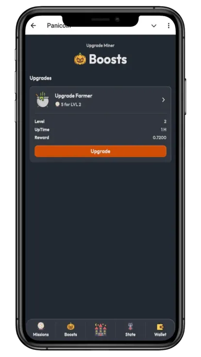 Panic Coin — Screenshot 1