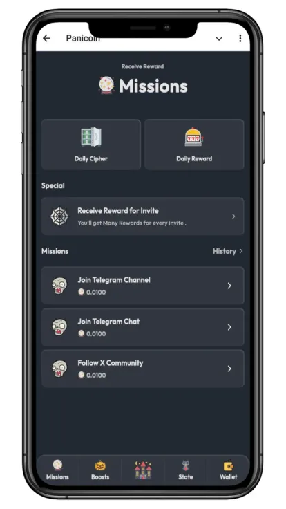 Panic Coin — Screenshot 3