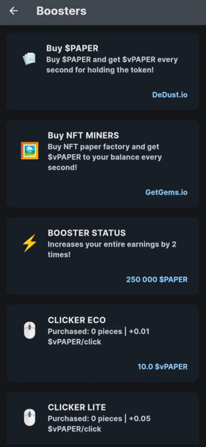 PAPERCOIN | Game — Screenshot 1