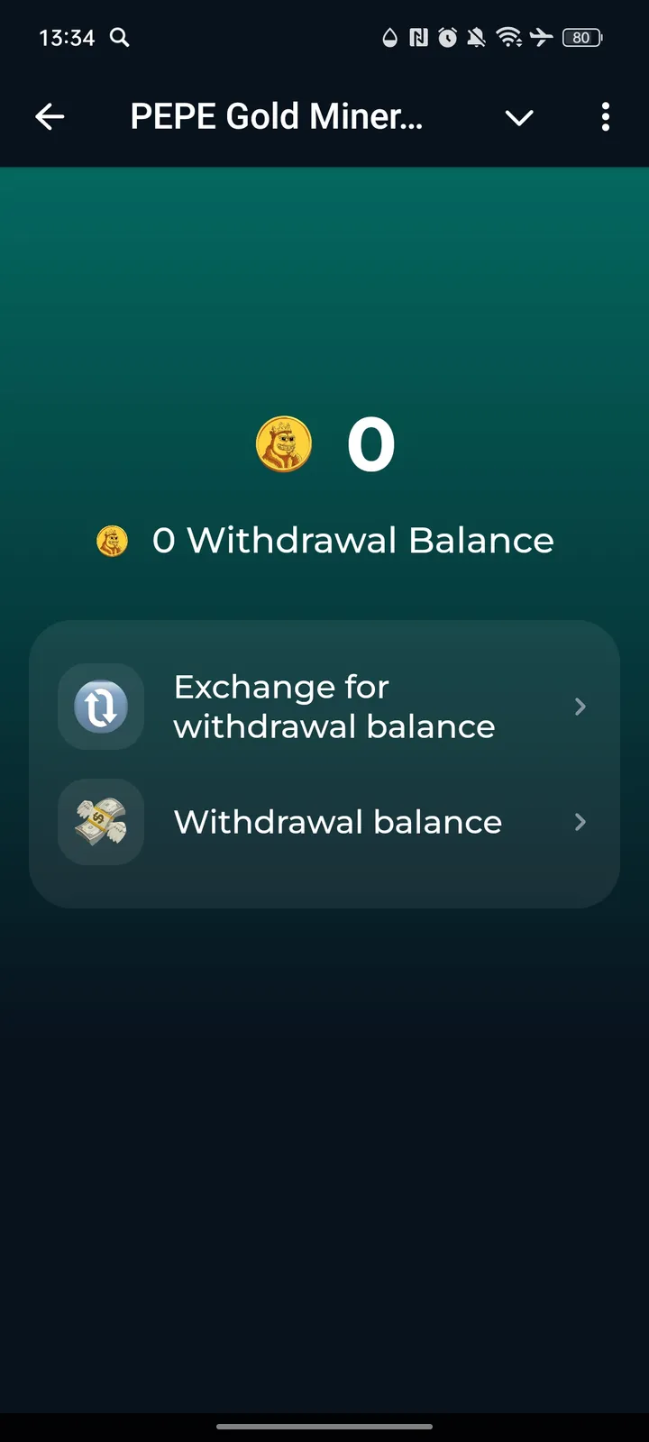 PEPE Gold Miner Bot — Screenshot 6