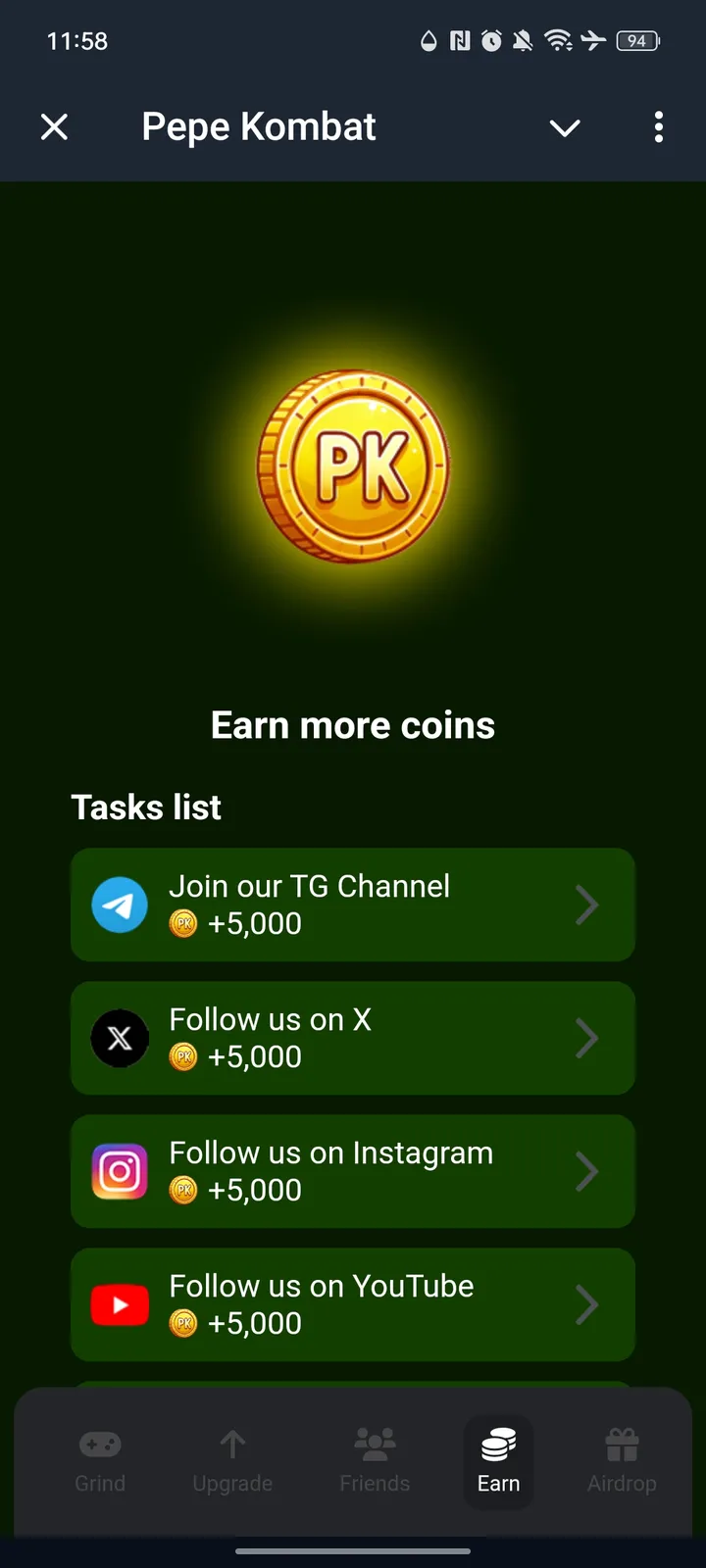 Pepe Kombat — Screenshot 3