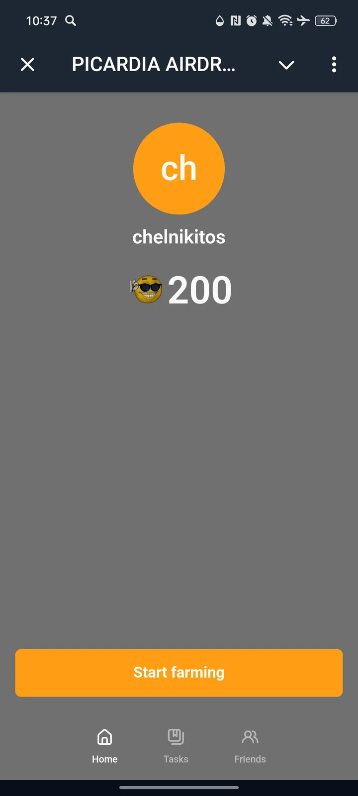 PICARDIA AIRDROP — Screenshot 1