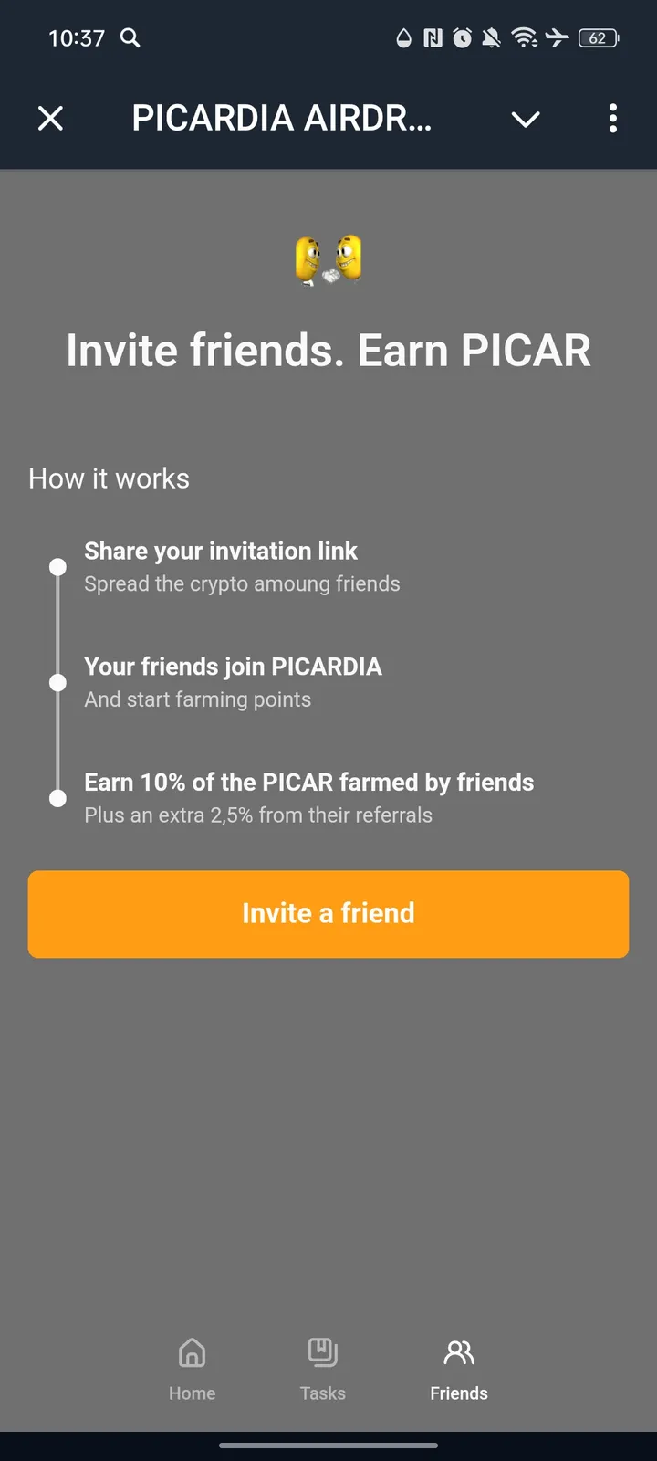PICARDIA AIRDROP — Screenshot 3