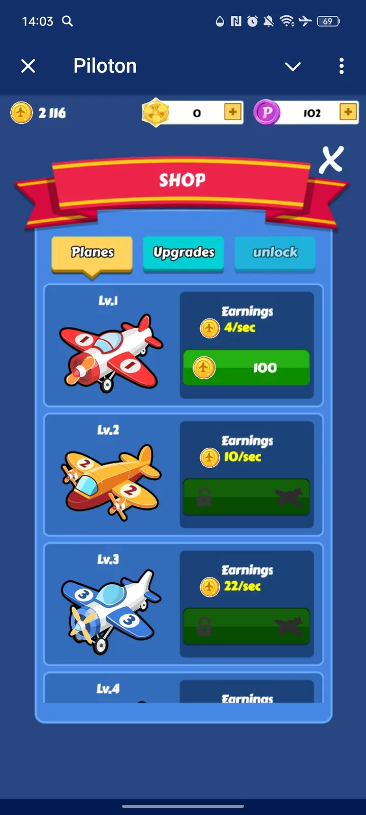 Piloton — Screenshot 4