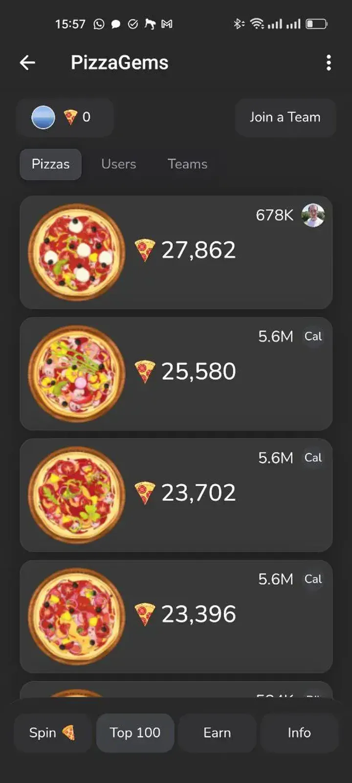 PizzaGems — Screenshot 2