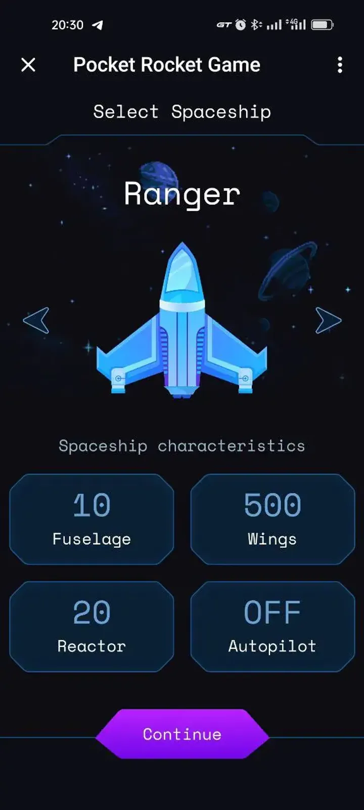 Pocket Rocket Game — Screenshot 5