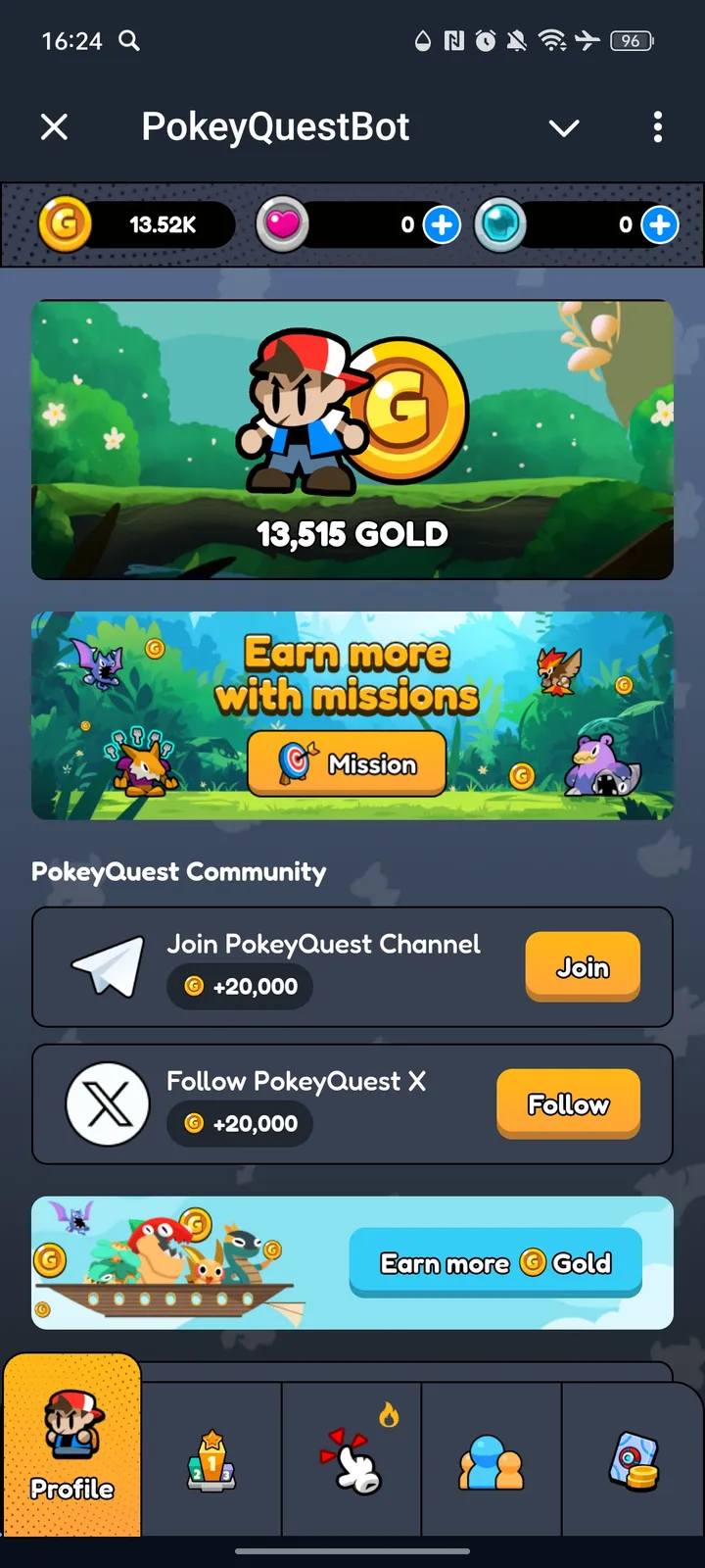 PokeyQuestBot — Screenshot 1