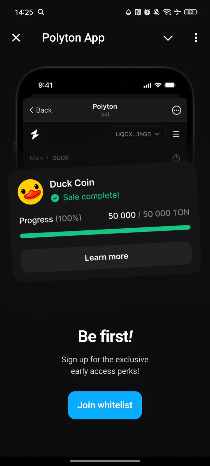 Polyton App — Screenshot 1