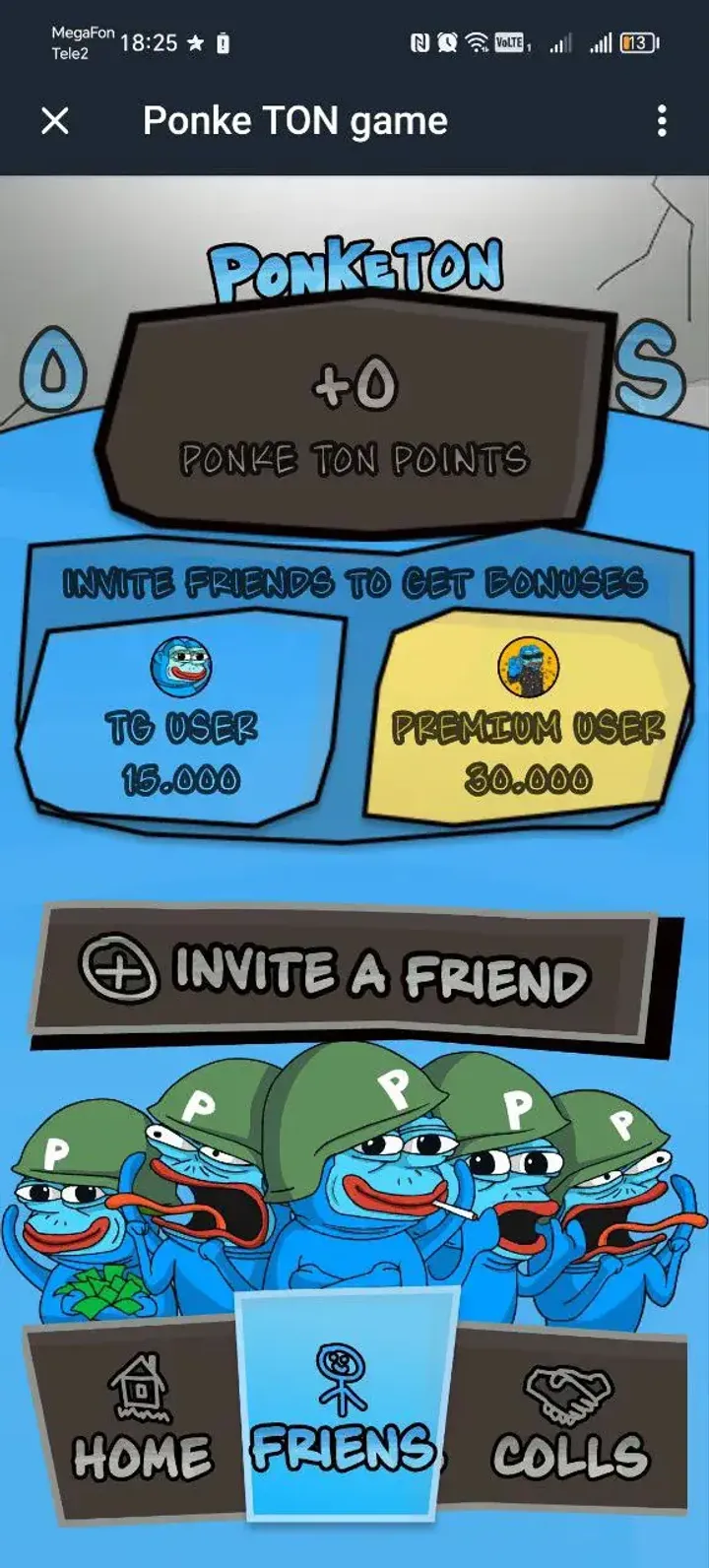 Ponke TON game — Screenshot 2