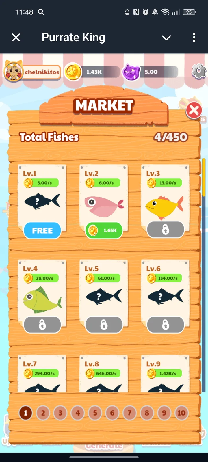 Purrate King — Screenshot 3