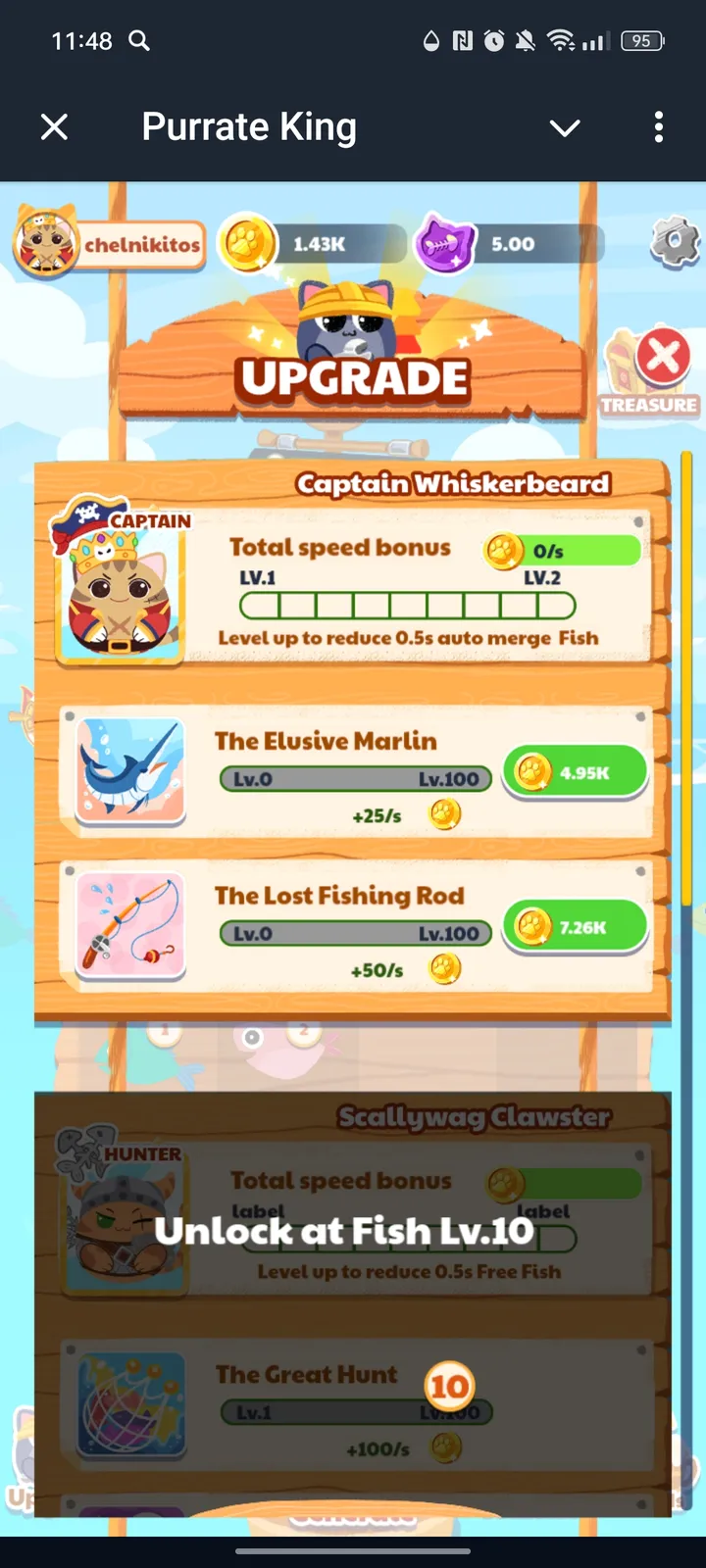 Purrate King — Screenshot 4